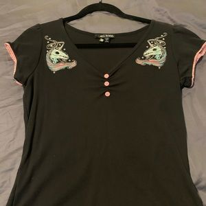 Hell Bunny Unicorn top M